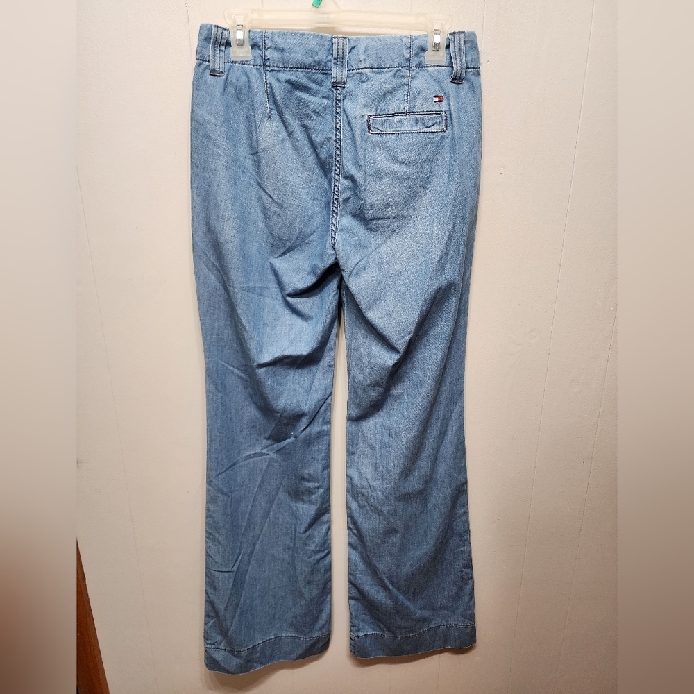 Tommy Hilfiger Jean Size 4 Women's Cotton Casual Denim B441 - Picture 2 of 6